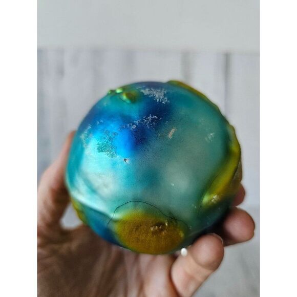 Radko Santa house sitting Earth world ornament vintage Xmas tree - Picture 11 of 11